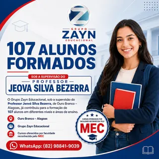 Prof. Jeová Silva Bezerra - Cursos de Graduação, Pós Graduação e EJA, foto 1