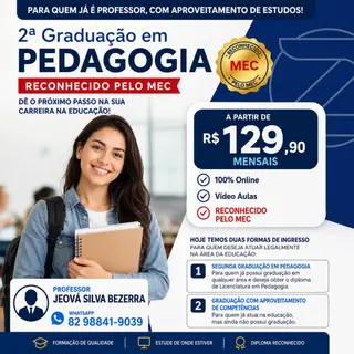 Prof. Jeová Silva Bezerra - Cursos de Graduação, Pós Graduação e EJA, foto 5