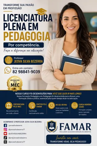Prof. Jeová Silva Bezerra - Cursos de Graduação, Pós Graduação e EJA, foto 7