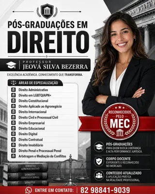 Prof. Jeová Silva Bezerra - Cursos de Graduação, Pós Graduação e EJA, foto 2