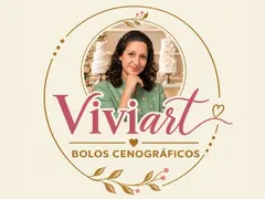 Logo da Viviart Bolos Cenográficos