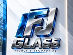 Logo da FJ Glass Vidros e Esquadrias
