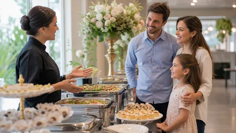 Descubra os estilos de buffet e o que cada um oferece