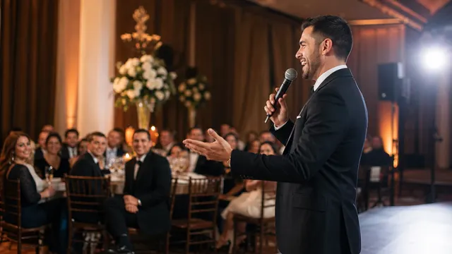 Mestre de cerimônias em Bofete: o que essa função envolve