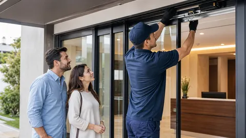 Portas automáticas por tipo de ambiente: o que muda em Atibaia