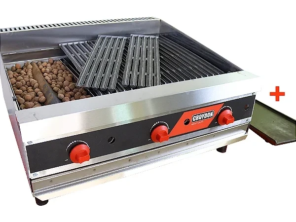 Foto Char Broiler a Gás 74cm Croydon Profissional