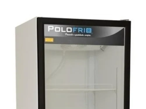  Refrigerador expositor Vertical 450L Porta de Vidro Pt  - 220V 2404 Polo Frio