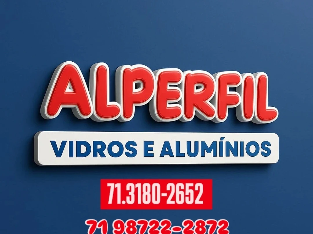 Logo - AlperfilL Metalúrgica e Vidraçaria Manutenção Em Geral Logo - AlperfilL Metalúrgica e Vidraçaria Manutenção Em Geral