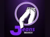 Logo - Jeans Branco