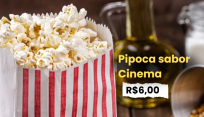 Foto Pipoca Salgada Sabor Cinema