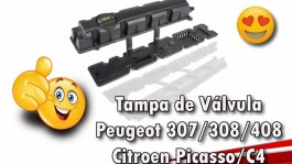 Tampa de Válvula Peugeot 307/ 308/ 408 e Citroen Picasso