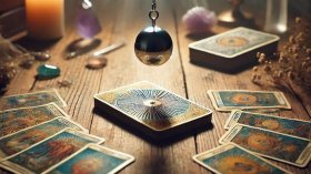 Foto: O Pêndulo e o Tarô: Uma Ponte Entre a Leitura e a Cura