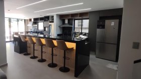 Foto: BANCADA ILHA NA COZINHA