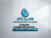 Logo - APG GLASS ENVIDRAÇAMENTO DE SACADA 