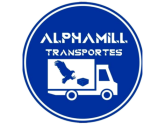 Logo - Alpha Mill Transportes Mudanças e Fretes